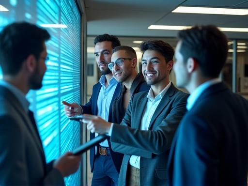 Database automation experts collaborating on advanced AI-driven solutions