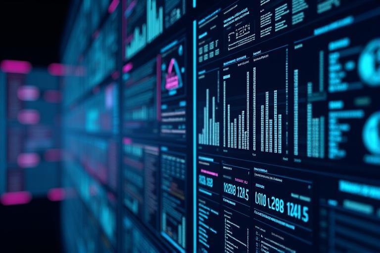 Data warehouse automation and optimization dashboard interface