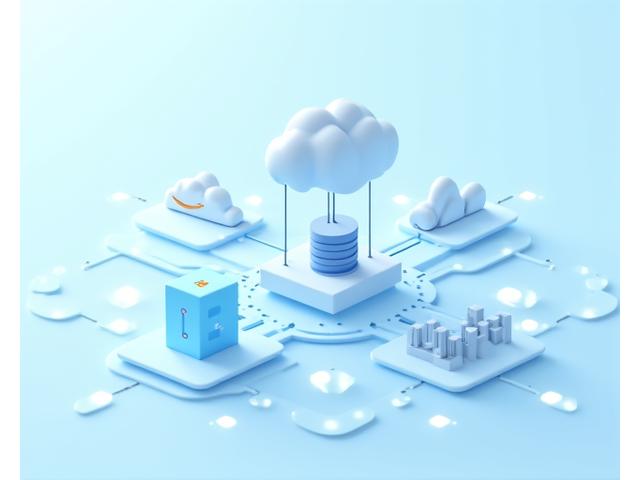 Multi-cloud database architecture diagram showing hybrid cloud connectivity